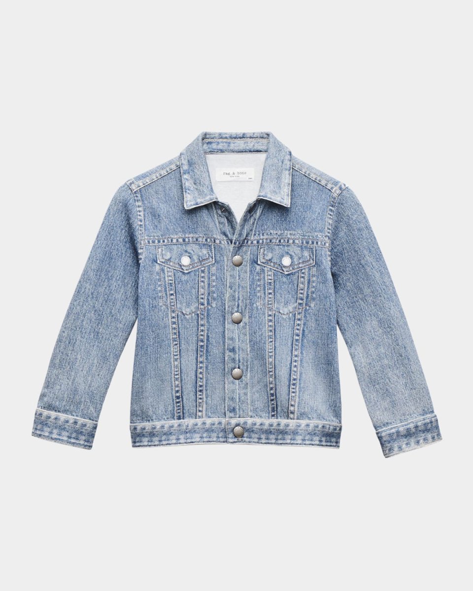 Kid's Mini Miramar Trucker Jacket, Size 12M-10